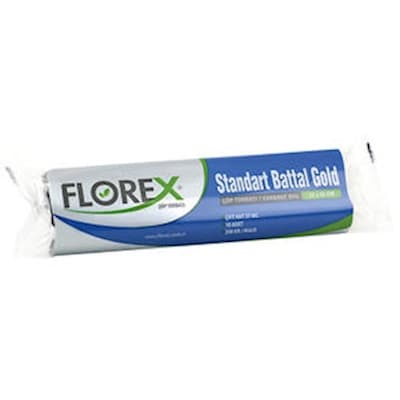 Florex Çöp Torbası Standart Gold Siyah Battal 72X95